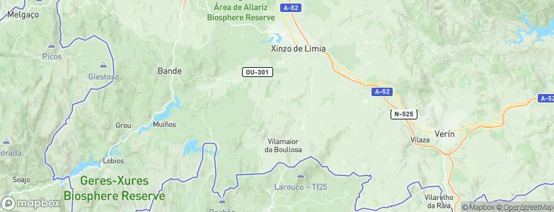 Blancos, Os, Spain Map