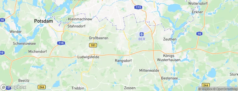 Blankenfelde, Germany Map