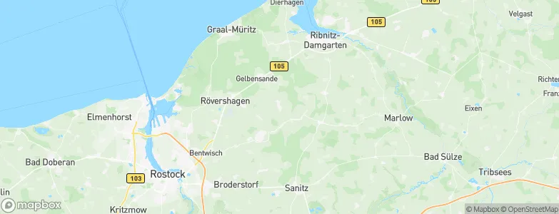 Blankenhagen, Germany Map