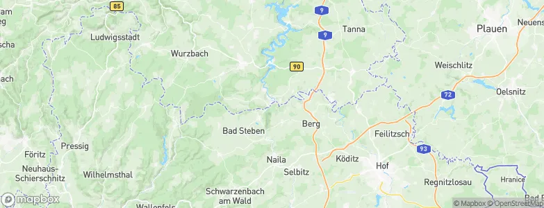 Blankenstein, Germany Map