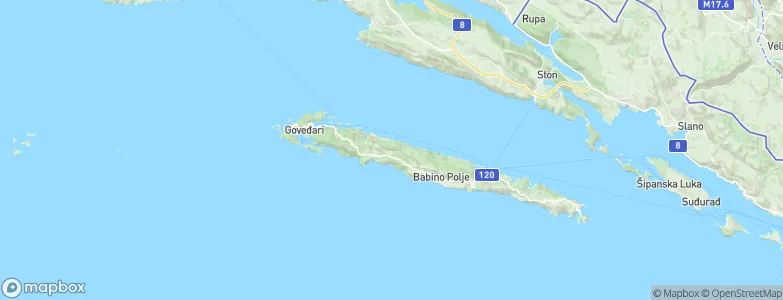 Blato, Croatia Map