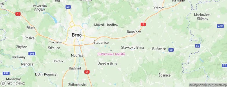 Blažovice, Czechia Map