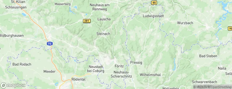 Blechhammer, Germany Map