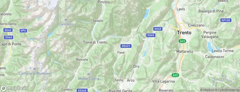 Bleggio Superiore, Italy Map