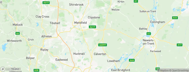 Blidworth, United Kingdom Map