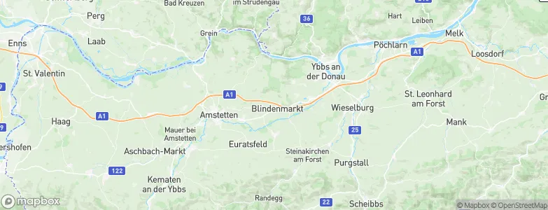 Blindenmarkt, Austria Map