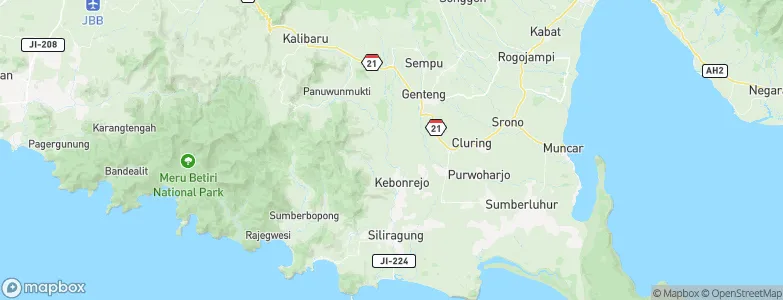 Blokagung, Indonesia Map
