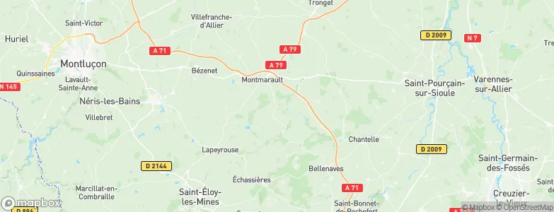 Blomard, France Map