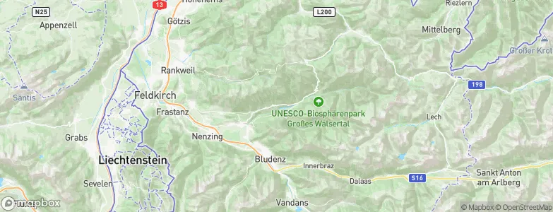 Blons, Austria Map