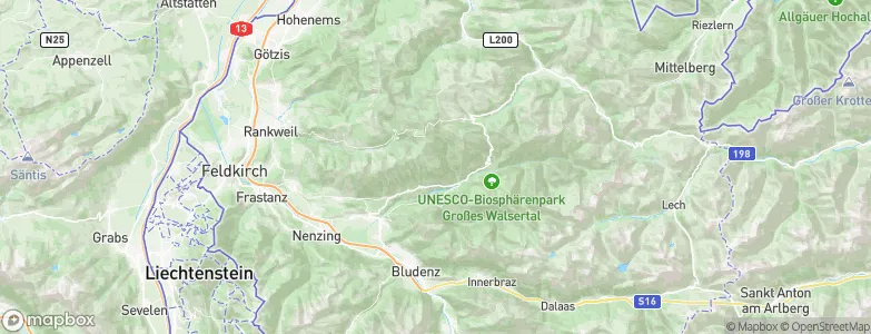 Blons, Austria Map