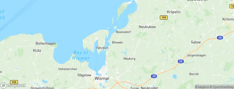 Blowatz, Germany Map