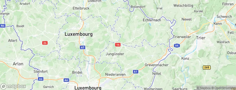 Blumenthal, Luxembourg Map
