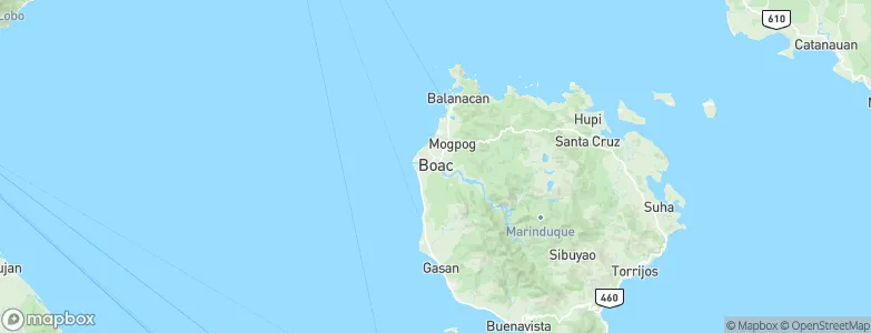 Boac, Philippines Map