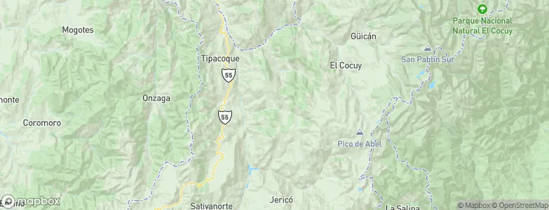 Boavita, Colombia Map