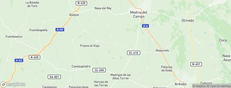 Bobadilla del Campo, Spain Map
