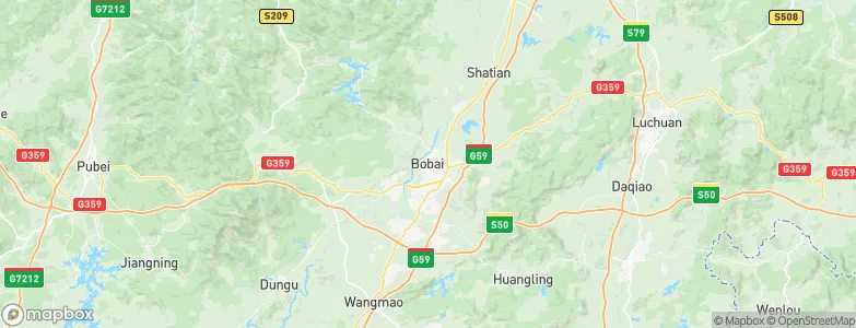Bobai, China Map