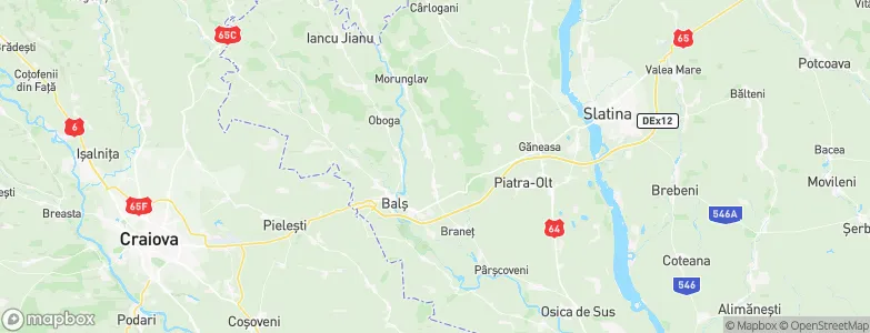 Bobiceşti, Romania Map