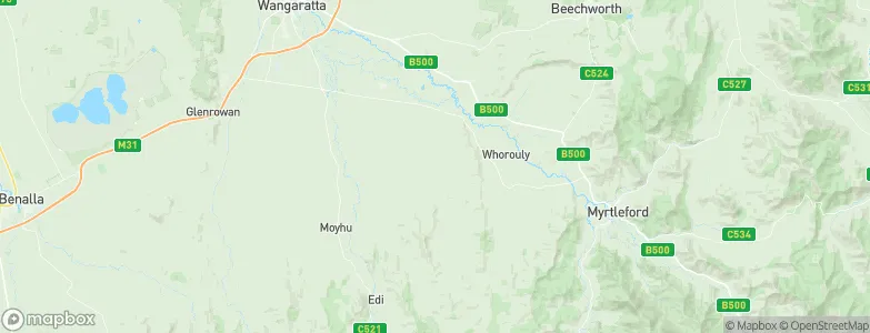 Bobinawarrah, Australia Map