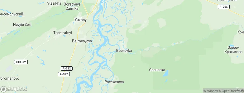 Bobrovka, Russia Map