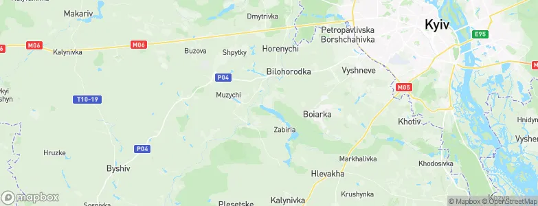 Bobrytsya, Ukraine Map