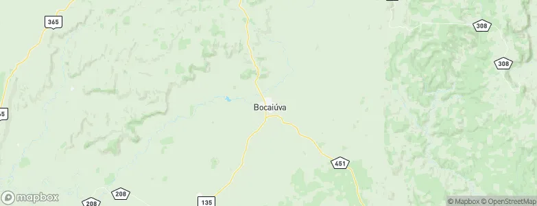 Bocaiúva, Brazil Map