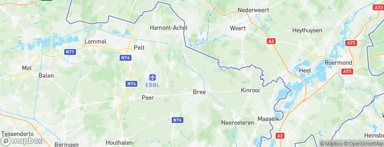 Bocholt, Belgium Map