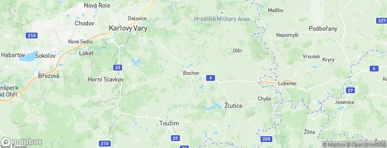 Bochov, Czechia Map