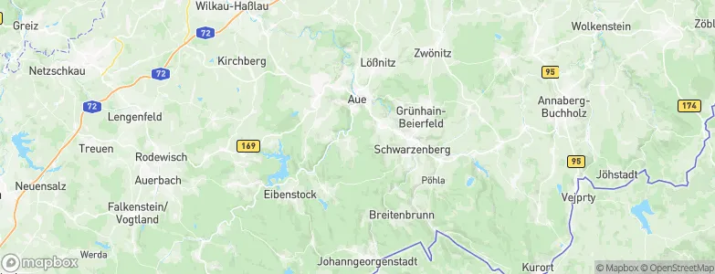 Bockau, Germany Map