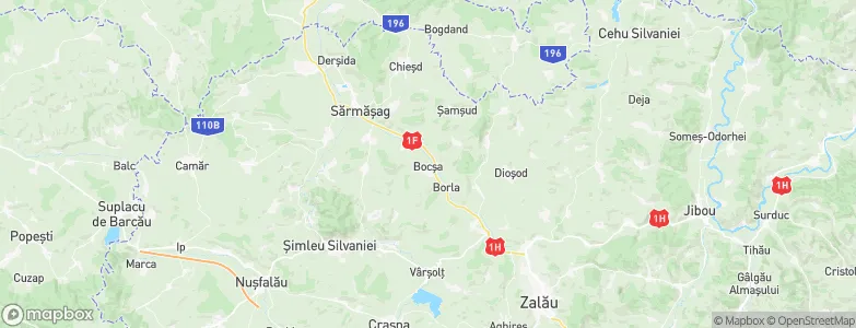 Bocşa, Romania Map