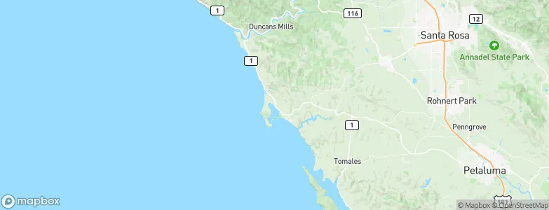 Bodega Bay, United States Map