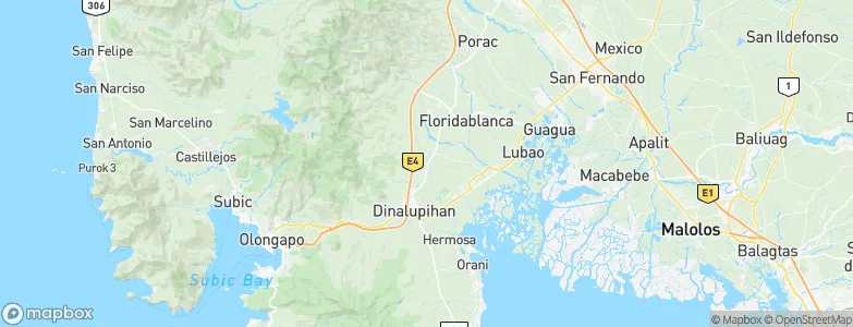 Bodega, Philippines Map