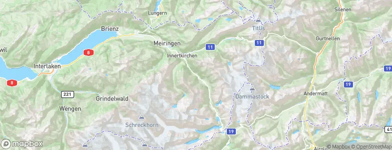 Boden, Switzerland Map