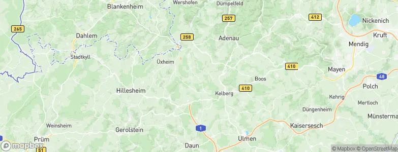 Bodenbach, Germany Map