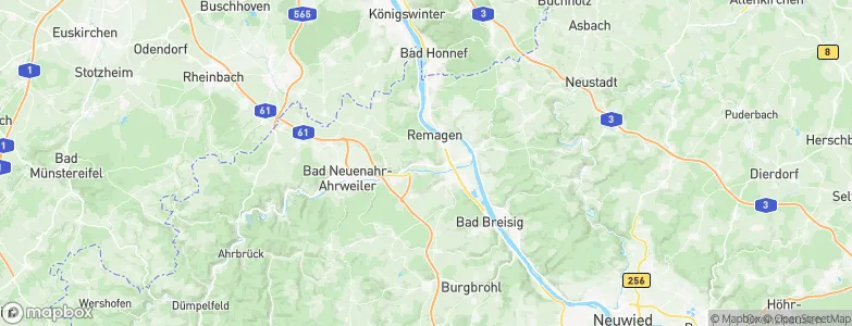 Bodendorf, Germany Map