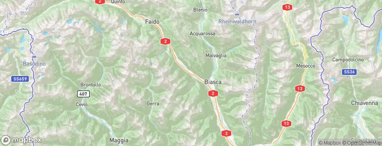 Bodio, Switzerland Map