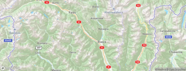 Bodio, Switzerland Map