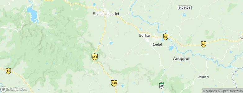 Bodri, India Map