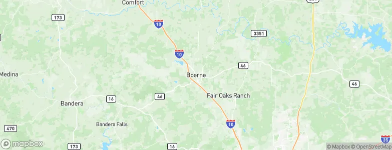 Boerne, United States Map