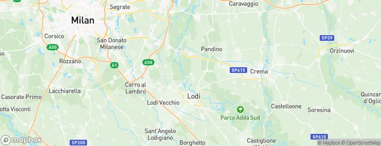 Boffalora d'Adda, Italy Map