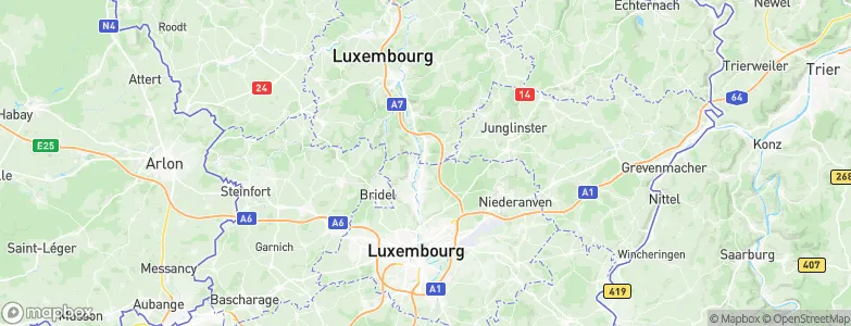Bofferdange, Luxembourg Map