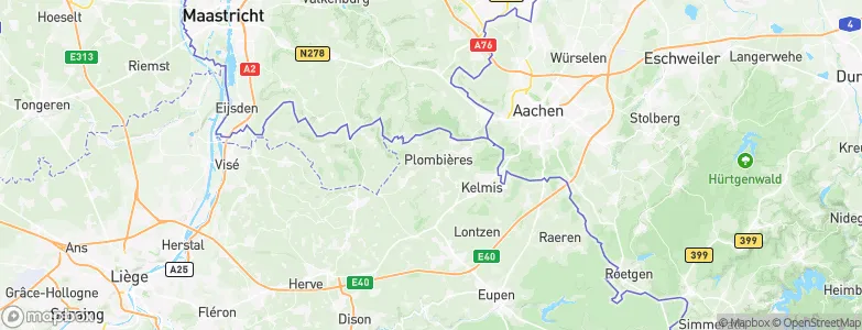 Boffereth, Belgium Map