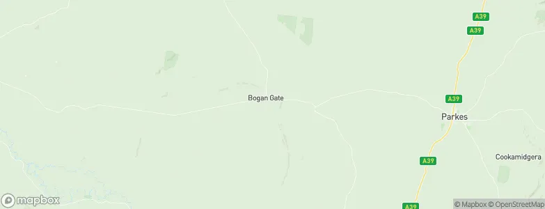 Bogan Gate, Australia Map