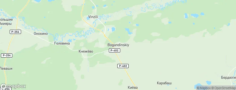 Bogandinskiy, Russia Map