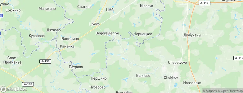 Bogdanovka, Russia Map