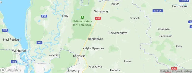 Bogdanovka, Ukraine Map