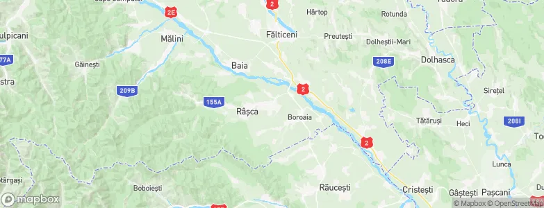 Bogdăneşti, Romania Map