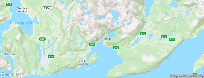 Bogen, Norway Map