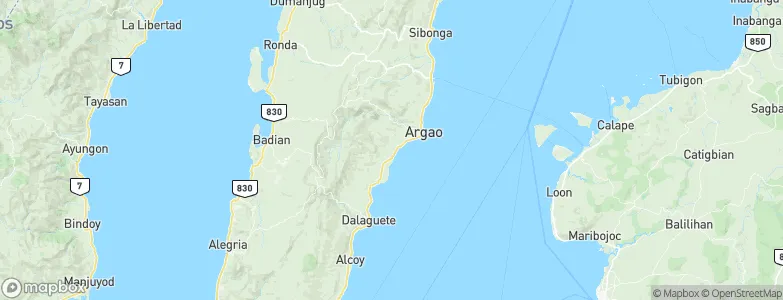 Bogo, Philippines Map