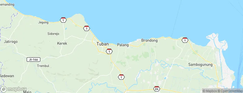Bogorejo, Indonesia Map