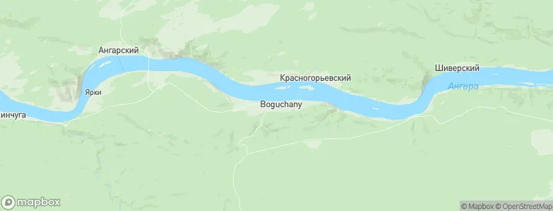 Boguchany, Russia Map